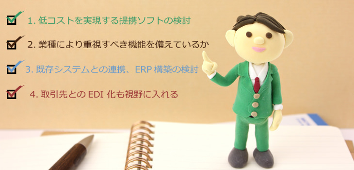 失敗しない購買管理システム選定4つのポイント