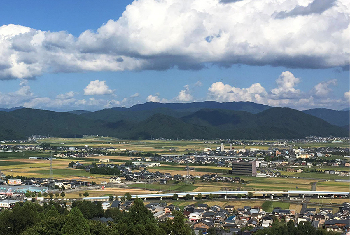 福井県鯖江市の風景