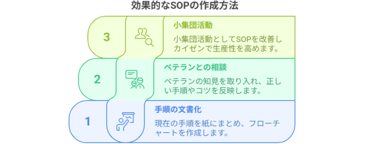 SOP（業務標準手順書）の作成方法