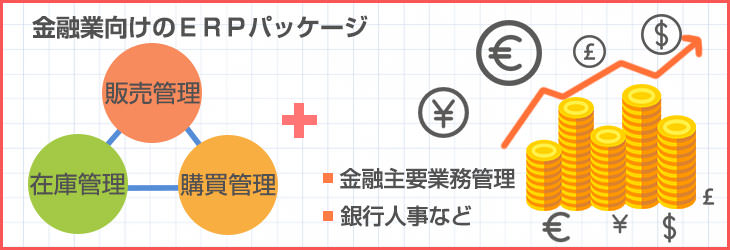 金融業向けのERPパッケージ